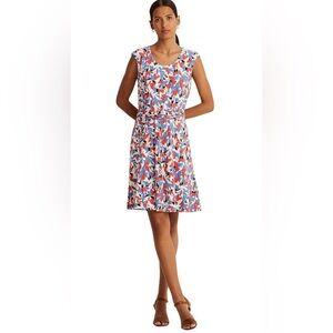 Lauren by Ralph Lauren Colorful Sleeveless Dress NWT